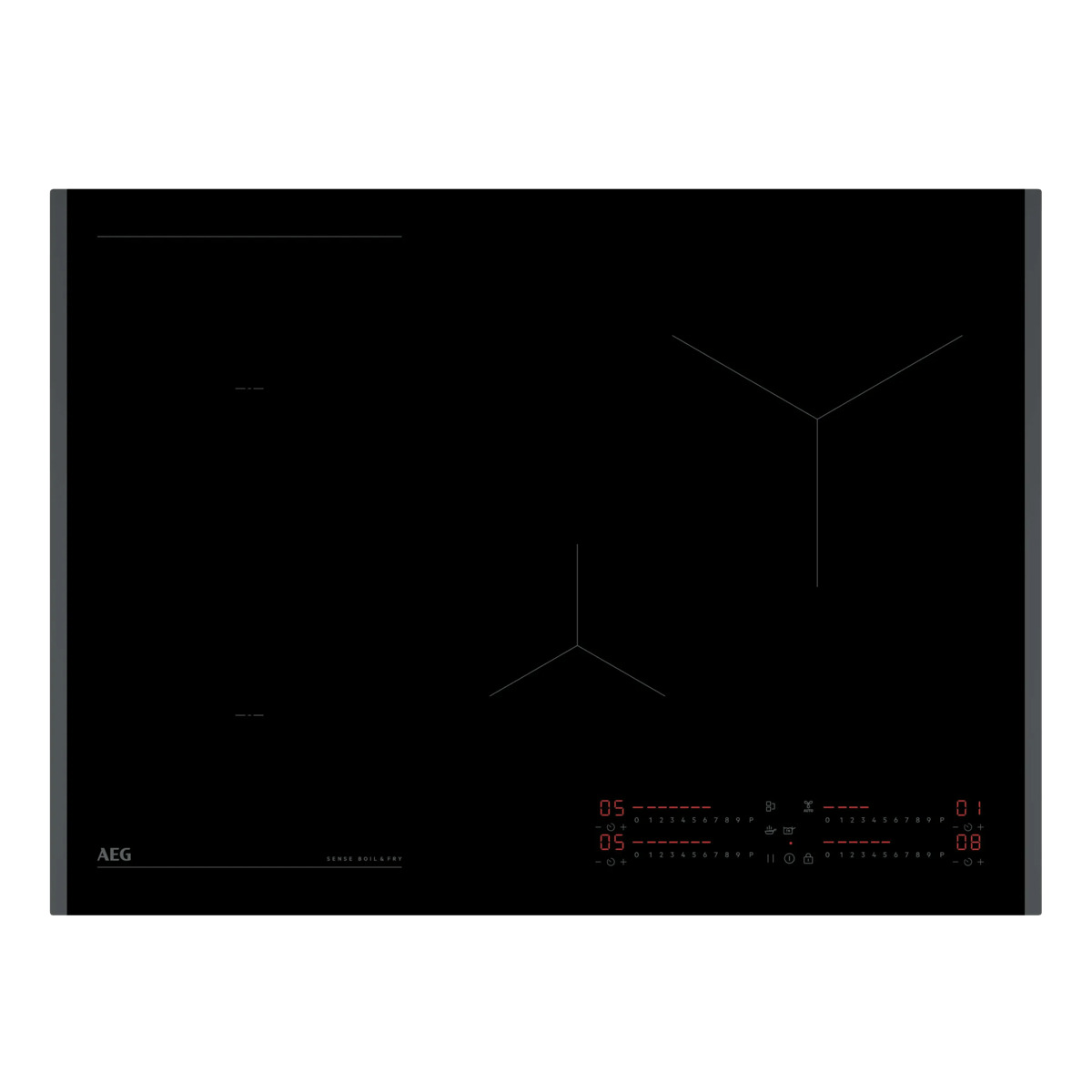 AEG NII74B30FB Black Built-in – image 1