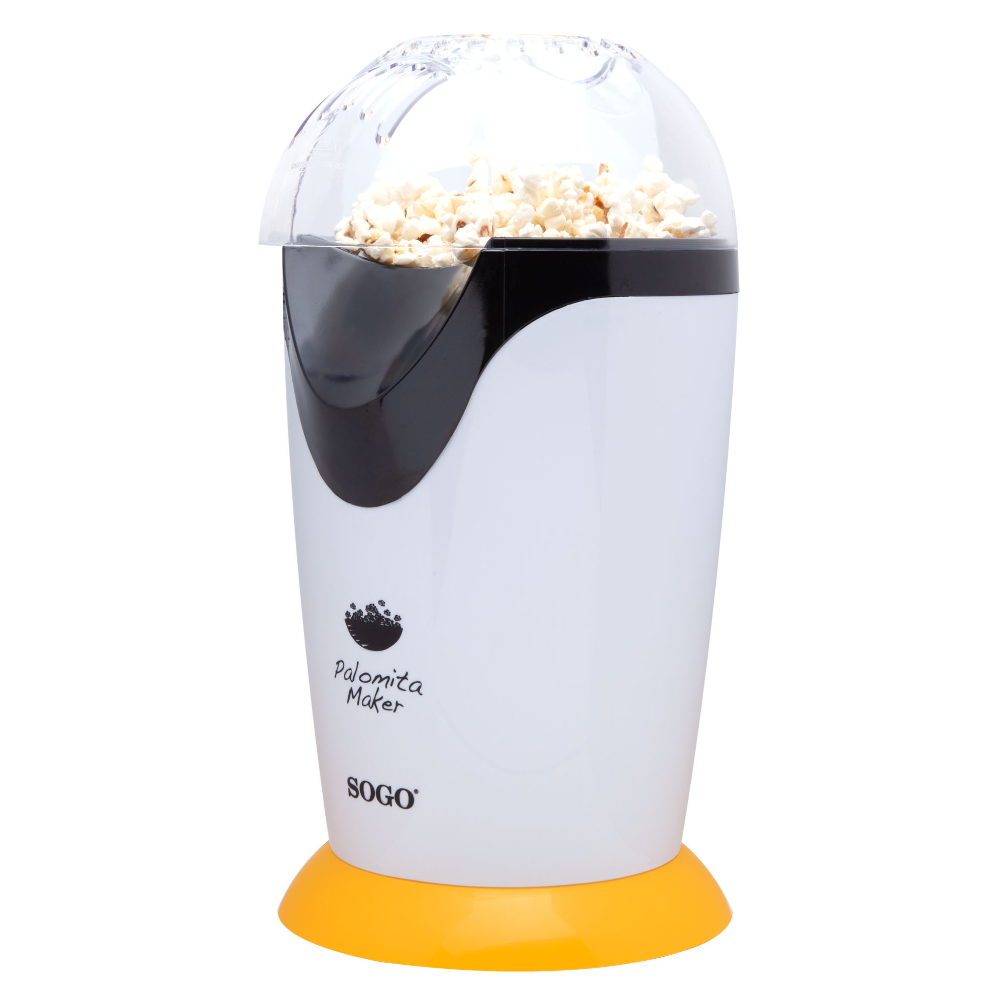 Sogo PAL-SS-11320-Y popcorn popper Black, White 3 min – image 2