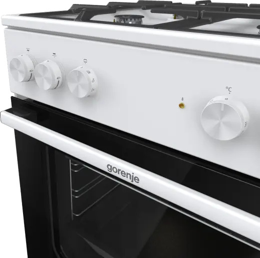Gorenje G600 GK6A40WFFM cooker Freestanding cooker Electric Gas White – image 9