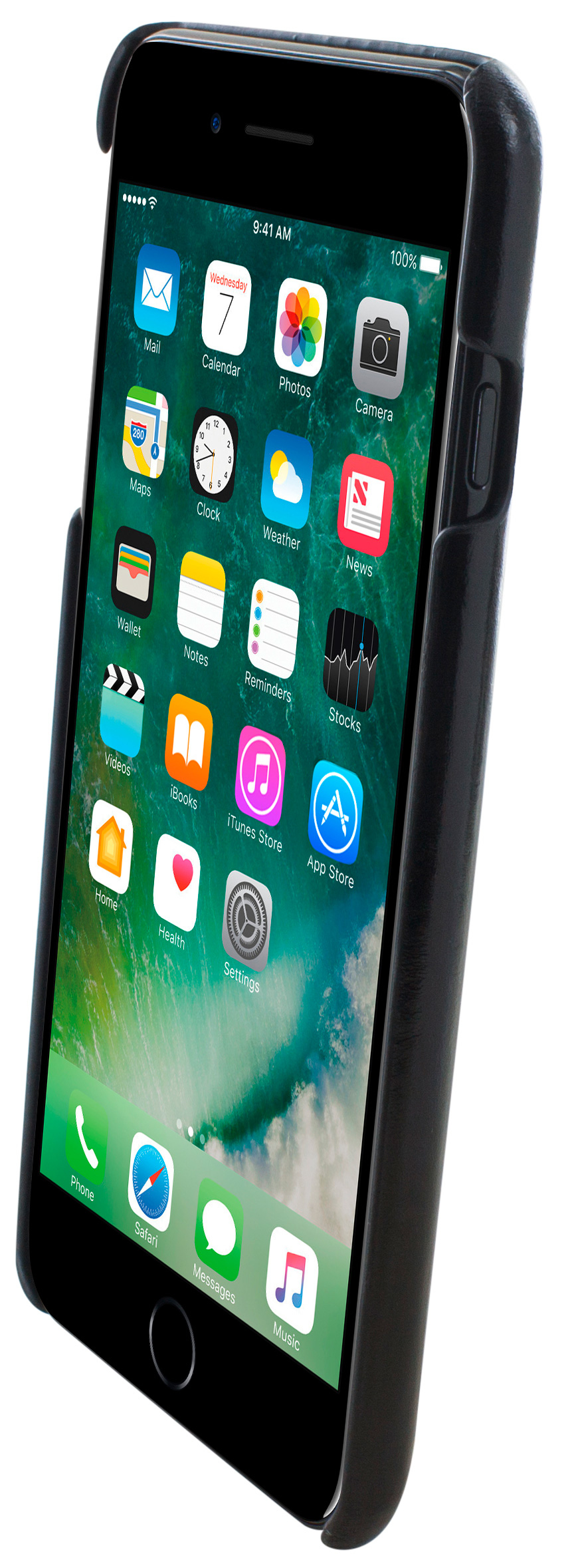 Mobiparts Excellent Backcover Apple iPhone 7 Plus, iPhone 8 Plus Jade Black – image 2