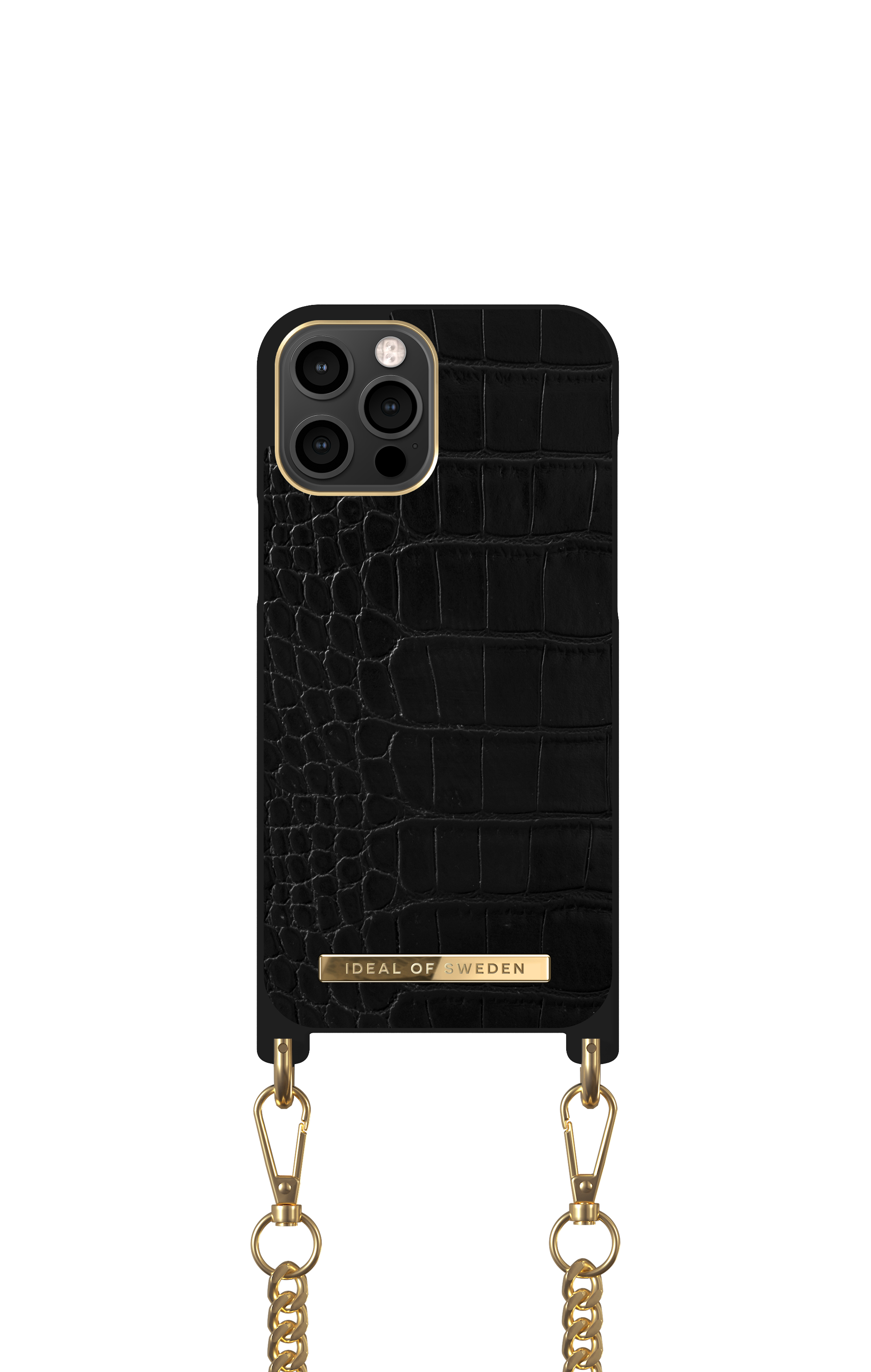iDeal of Sweden Necklace Case iPhone 12 PRO MAXJet Black Croco – image 2