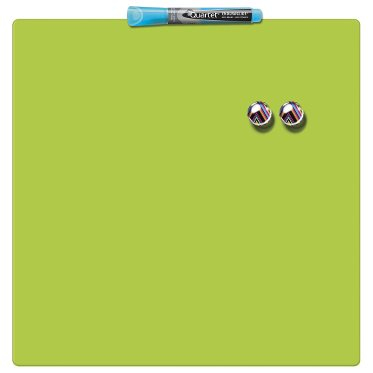 Rexel Pizarra hogar magnética 360x360mm verde