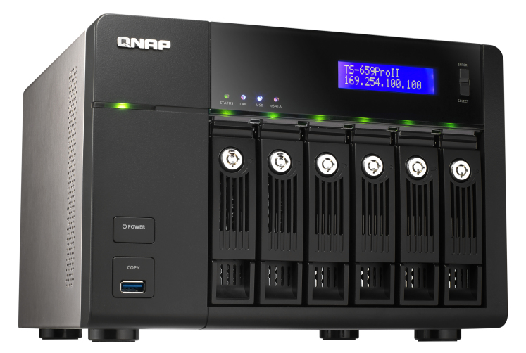 QNAP TS-659 PRO II, 3x 1 TB – image 3