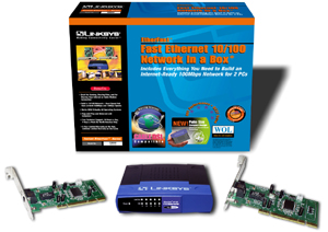 Linksys EtherFast 10 100 Network in a Box