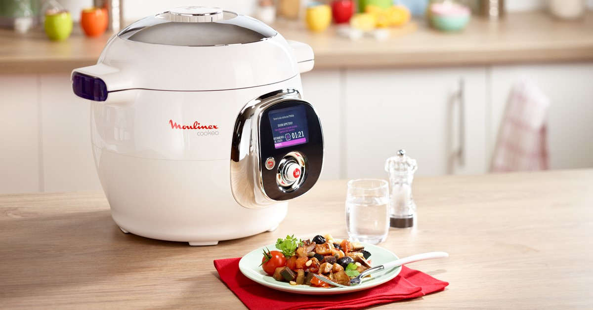 Moulinex CE7061 6 L 1200 W Chrome, Purple, White – image 2