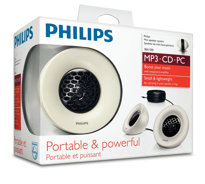 Philips Portable Speaker System SBA1500/00 – image 3
