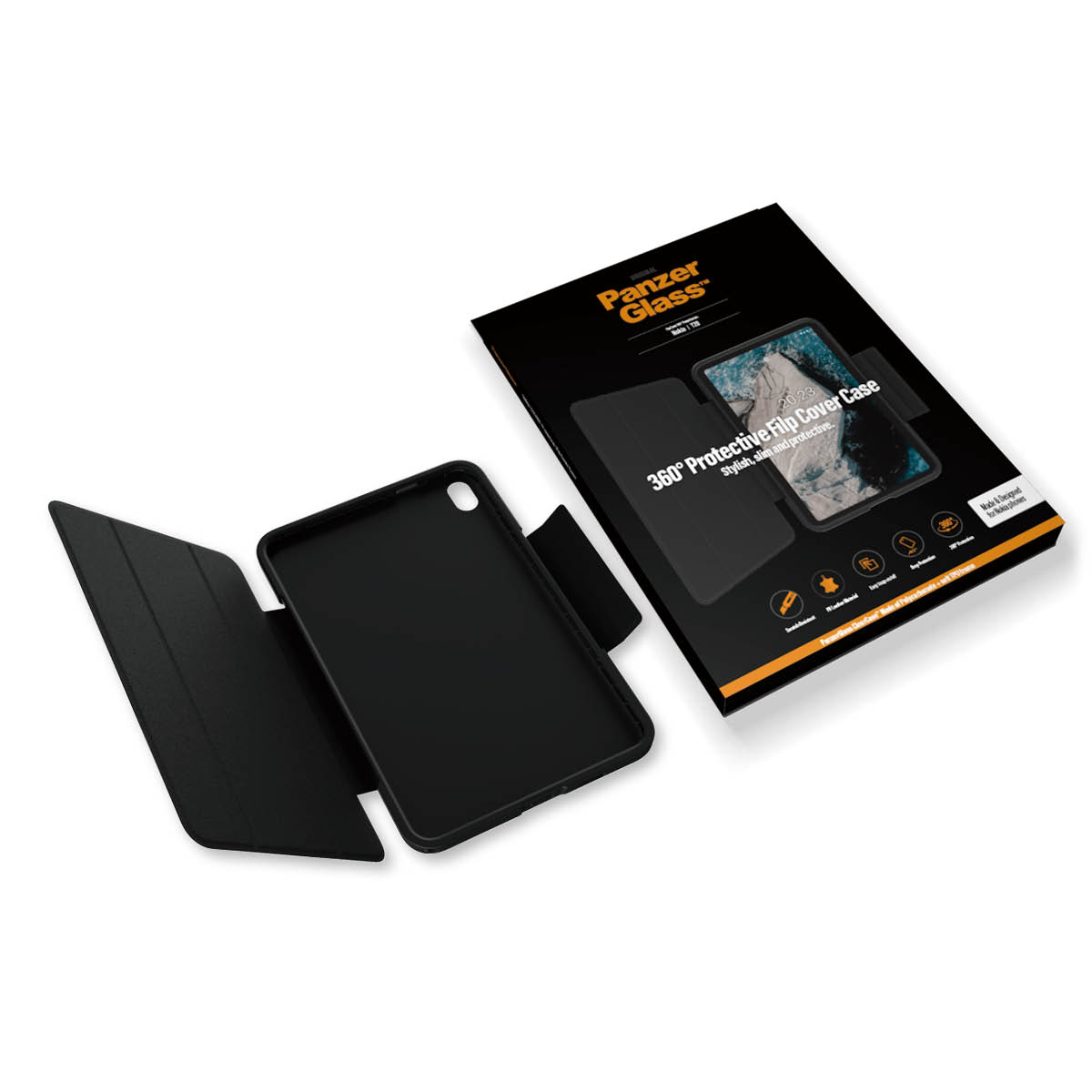 PanzerGlass® Flip Cover Nokia T20 – image 5