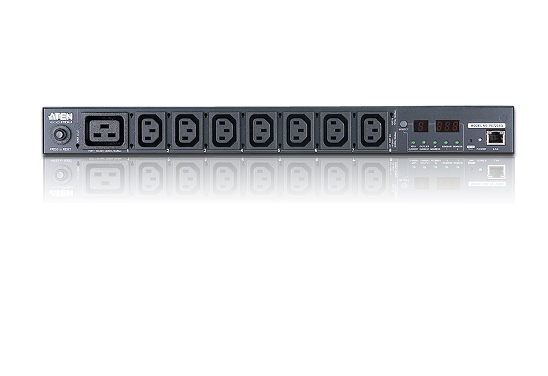 ATEN PE7208G-ATA-G power distribution unit (PDU) 8 AC outlet(s) 1U Black – image 3