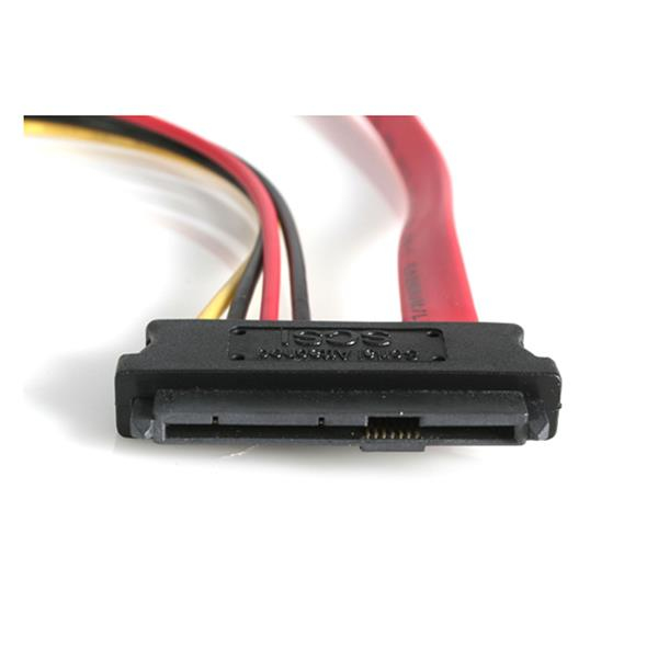 Adaptador Cable Divisor SAS 29 Pines a Molex Macho LP4 y SATA - SFF-8482 StarTech.com SAS729PW18