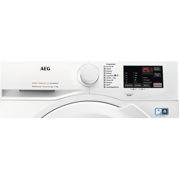 AEG L6FBI743 washing machine Front-load – image 4
