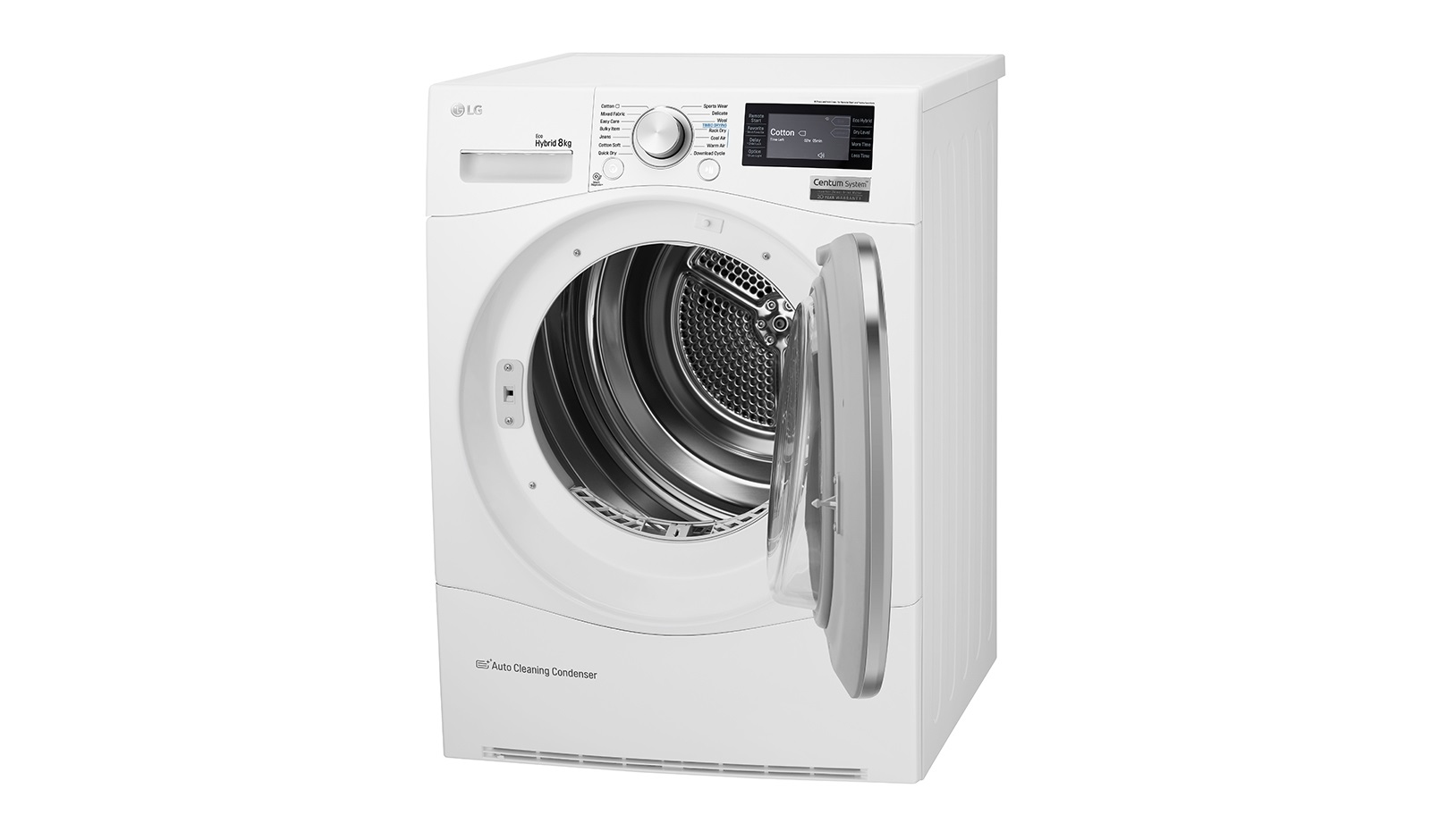 LG RC8084AV3W tumble dryer Freestanding Front-load – image 8