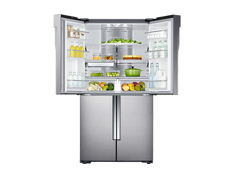 Samsung RF60J9070SR side-by-side refrigerator Freestanding Silver – image 7