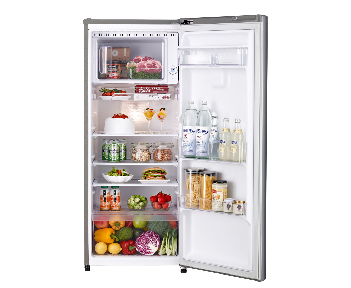 LG GN-Y201SL combi-fridge Freestanding – image 2
