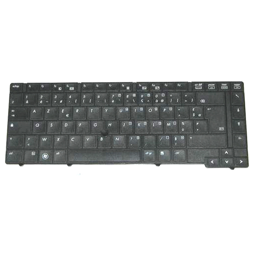 HP 613332-051 mobile device keyboard AZERTY French Black