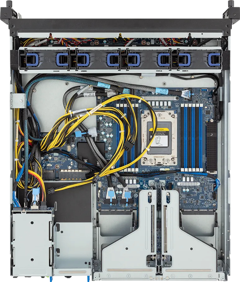 GIGABYTE E243-E30-AAD1 AMD SoC Socket SP6 Rack (2U) Black, Steel – image 4