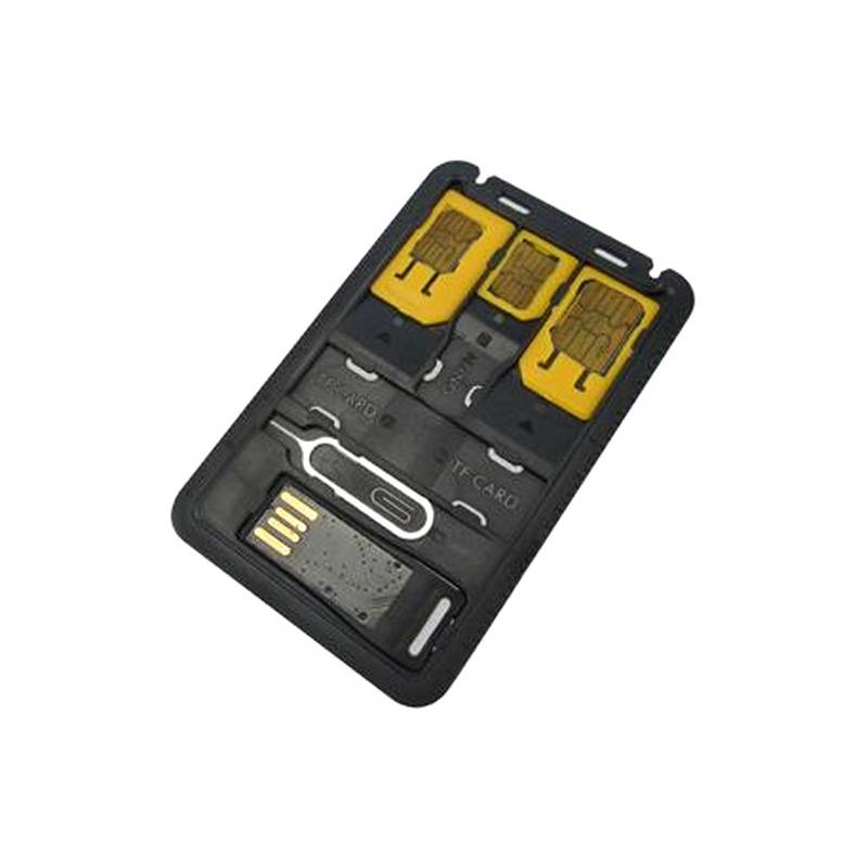 Techly Micro SD USB Reader with SIM Card Adapter I-SIM-5 – image 4