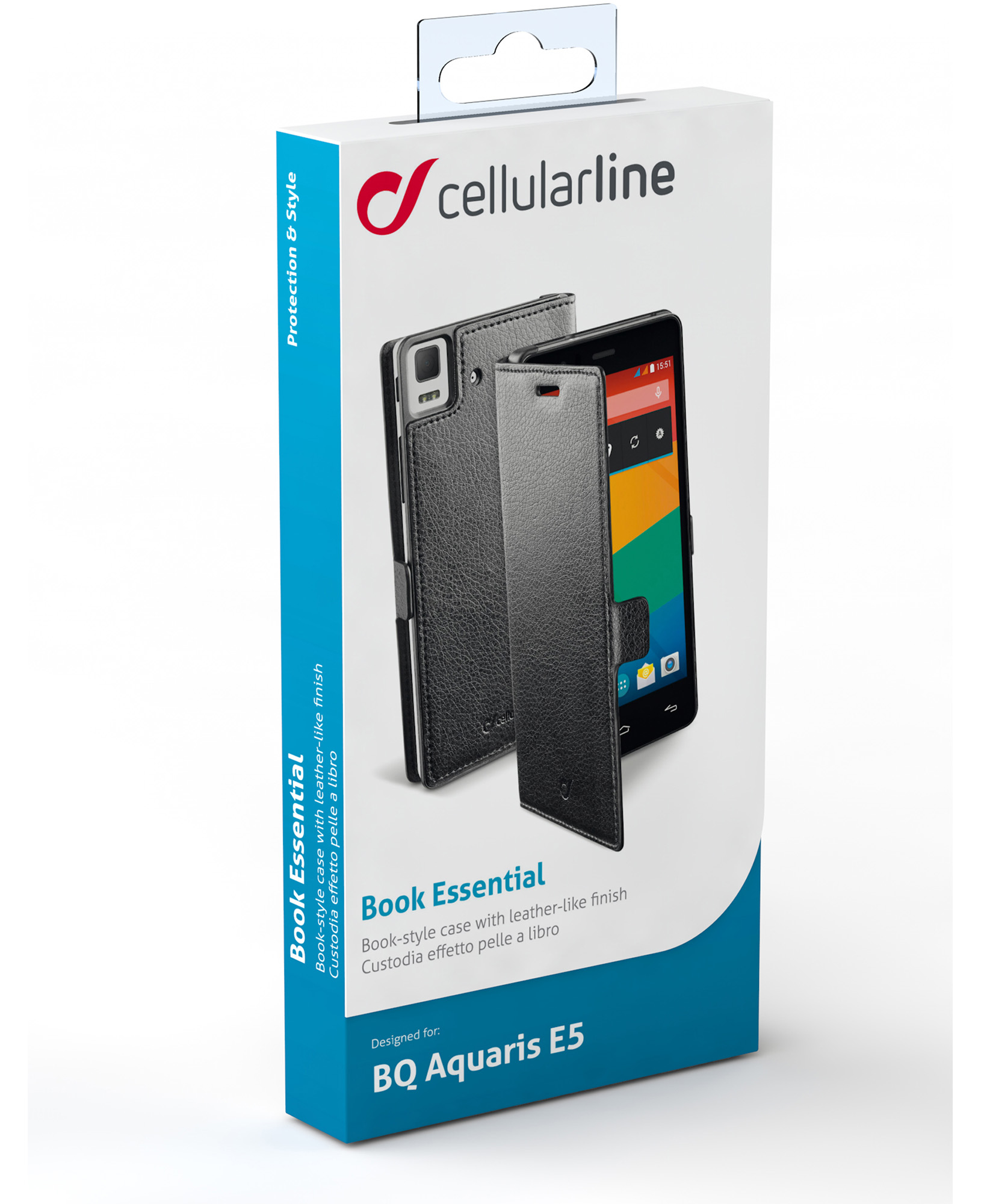 Cellularline Book Essential - AQUARIS E5 – image 4