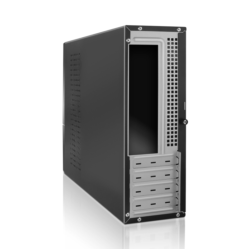 TooQ TQC-3003U3-B computer case Low Profile (Slimline) Black – image 3