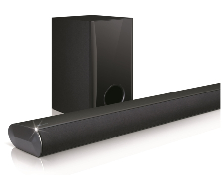 LG LAC450B soundbar speaker Black 2.1 channels – image 2