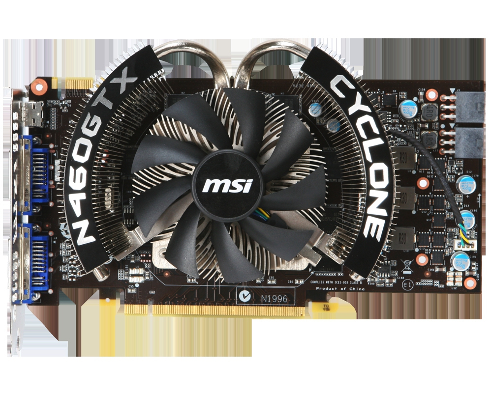 MSI N460GTX Cyclone 1GD5 – image 3