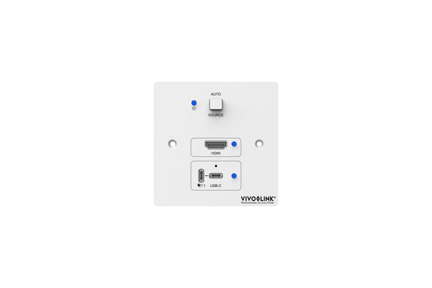 Vivolink VLWALLPLATE1 AV extender AV transmitter & receiver Black – image 3