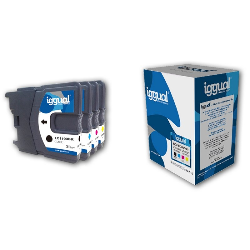 iggual IGG313862 ink cartridge Black, Cyan, Magenta, Yellow