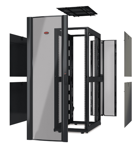 APC AR3100X609 rack cabinet 42U Freestanding rack Black – image 3