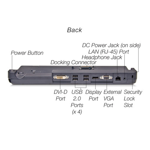 Fujitsu FPCPR105AP laptop dock/port replicator – image 2