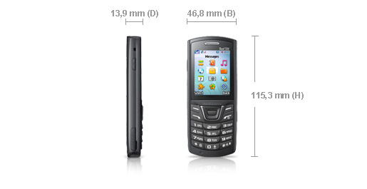 Samsung E2152 5.08 cm (2") 66.7 g Black – image 6