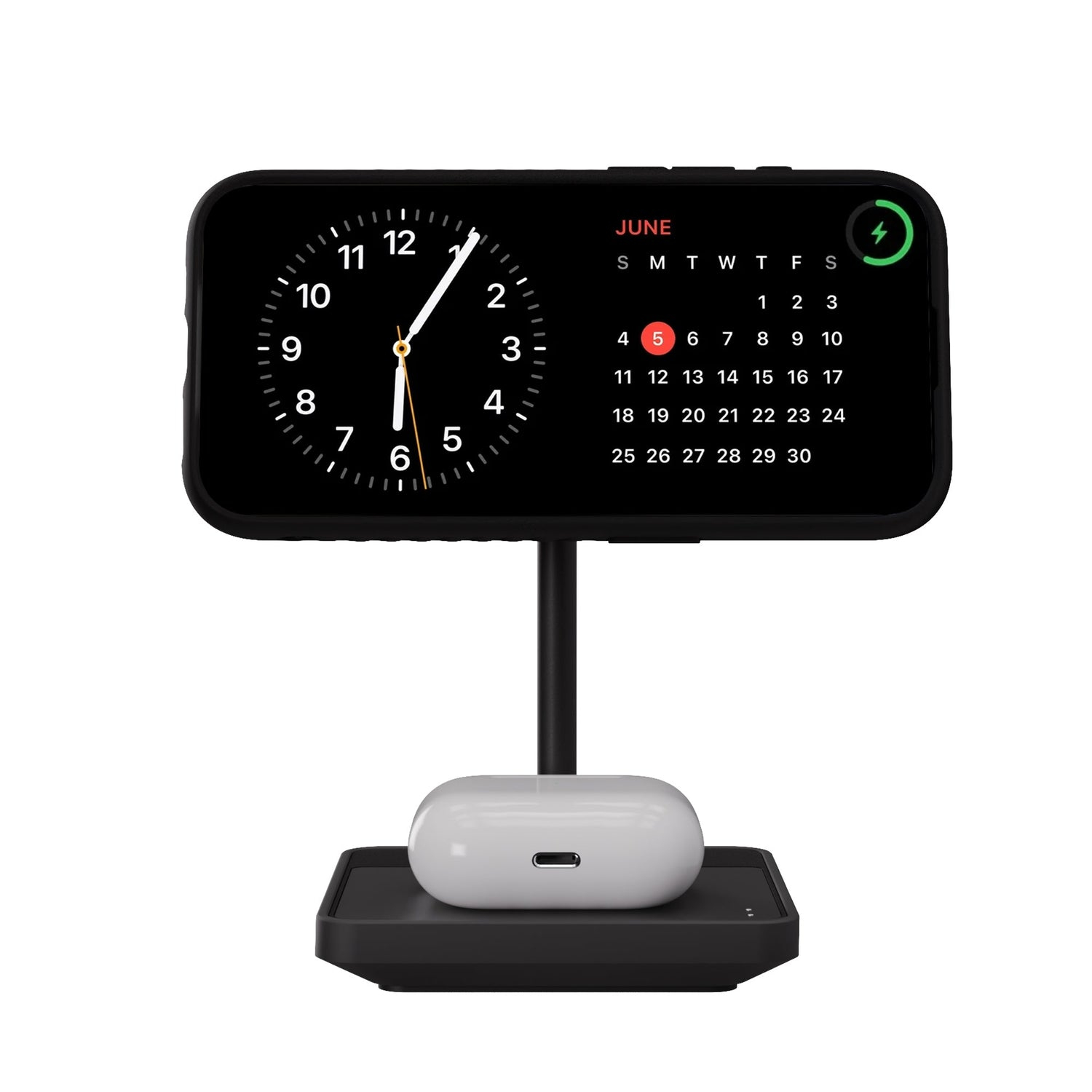 Mous Charging Stand with Qi2 — Matte Black – image 3