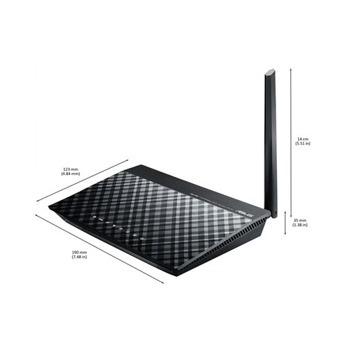 ASUS DSL-N10_C1 wireless router Fast Ethernet Black – image 4