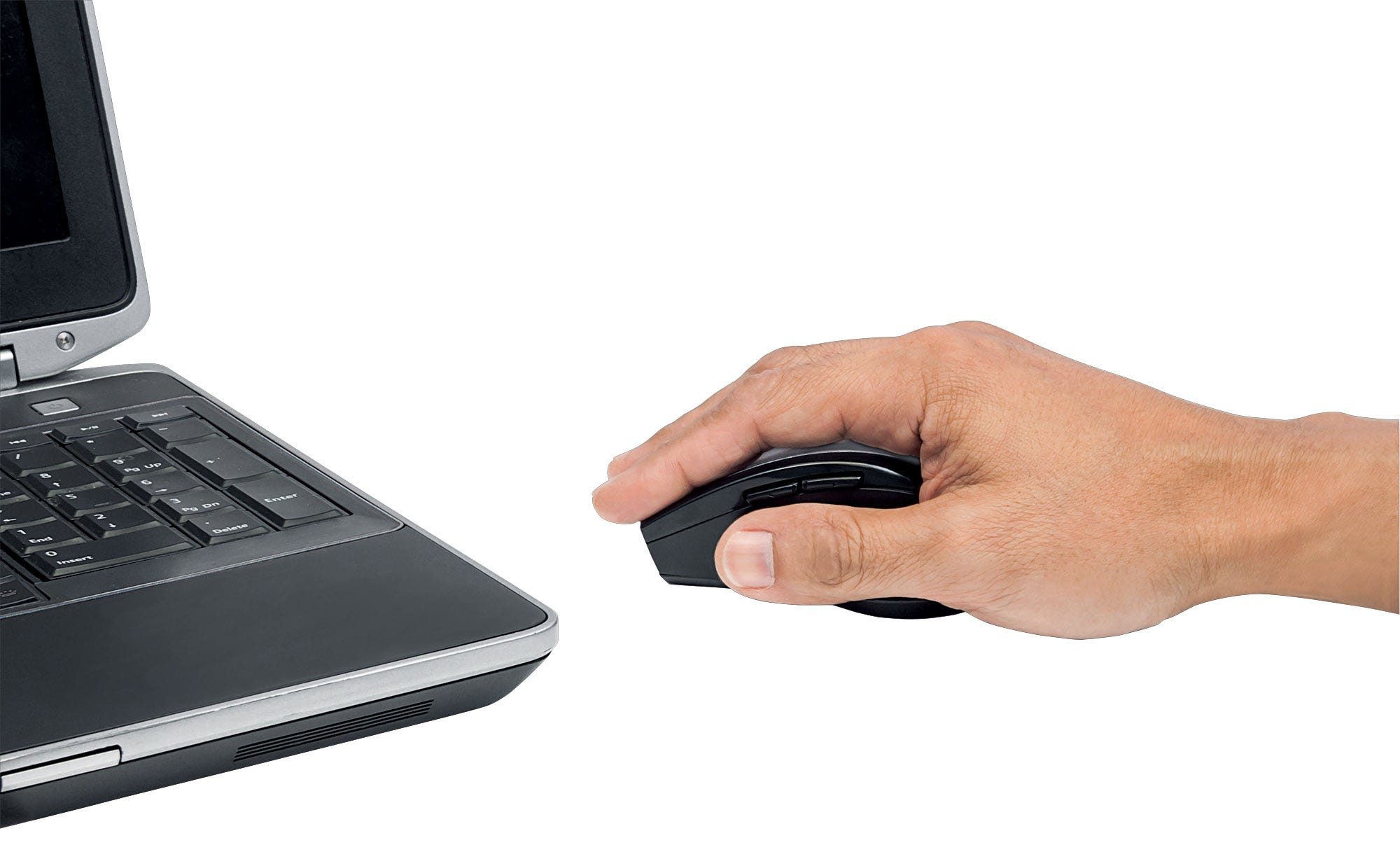 Manhattan Curve Wireless Mouse, Grey/Black, Adjustable DPI (800, 1200 or 1600dpi) – image 5