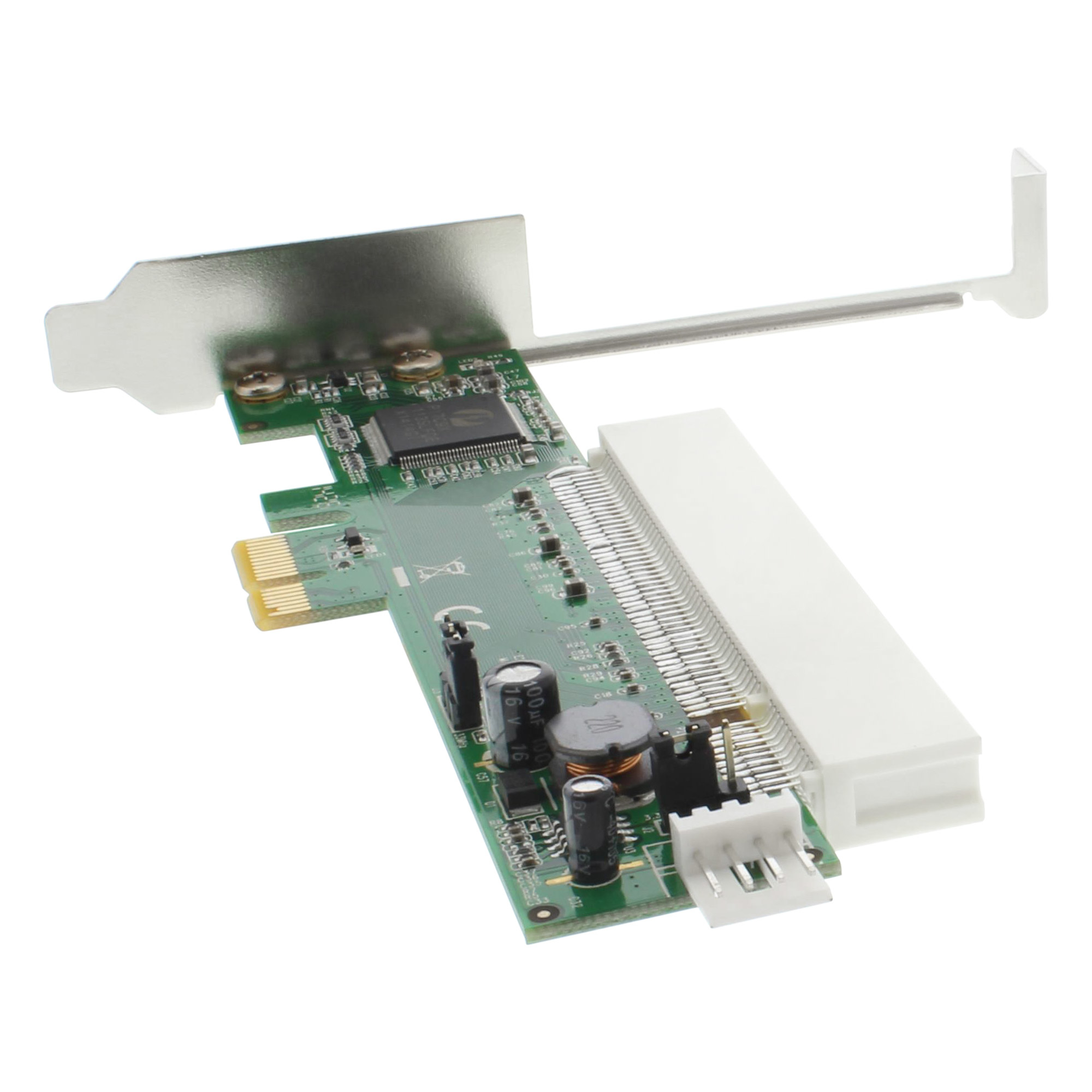 InLine PCI Interface Adapter to PCIe Interface Card use legacy PCI in modern PC – image 2