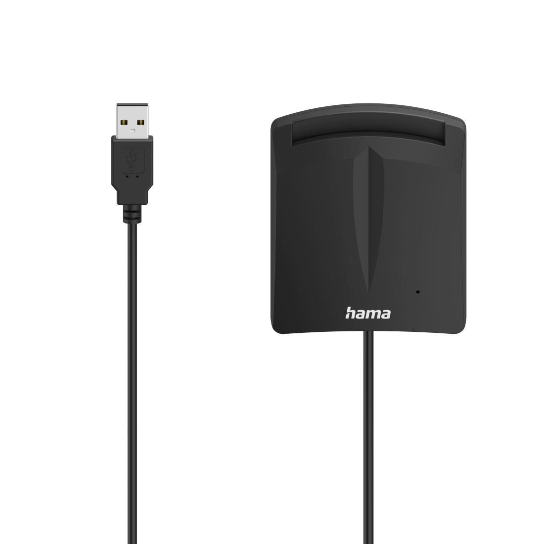 Hama 69053399 smart card reader Indoor USB USB 2.0 Black – image 2