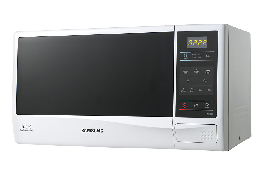 Samsung ME732K microwave White Countertop – image 2