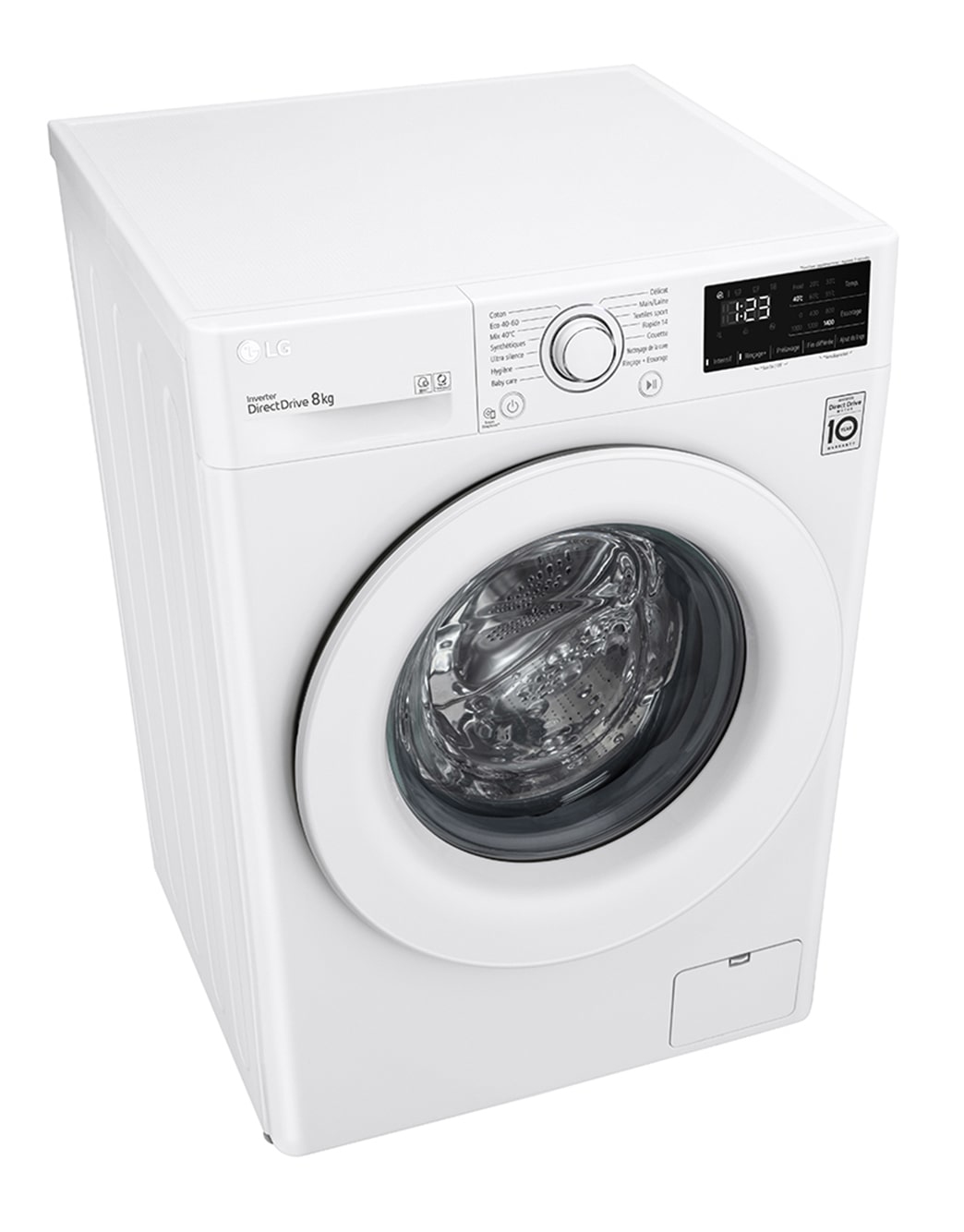 LG F84V33WH washing machine Front-load – image 8