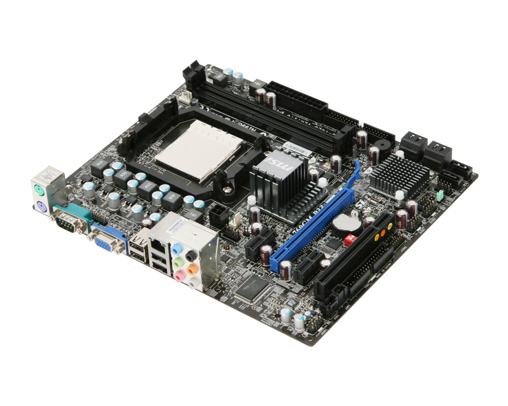 MSI 760GM-P33 Socket AM3 micro ATX – image 2
