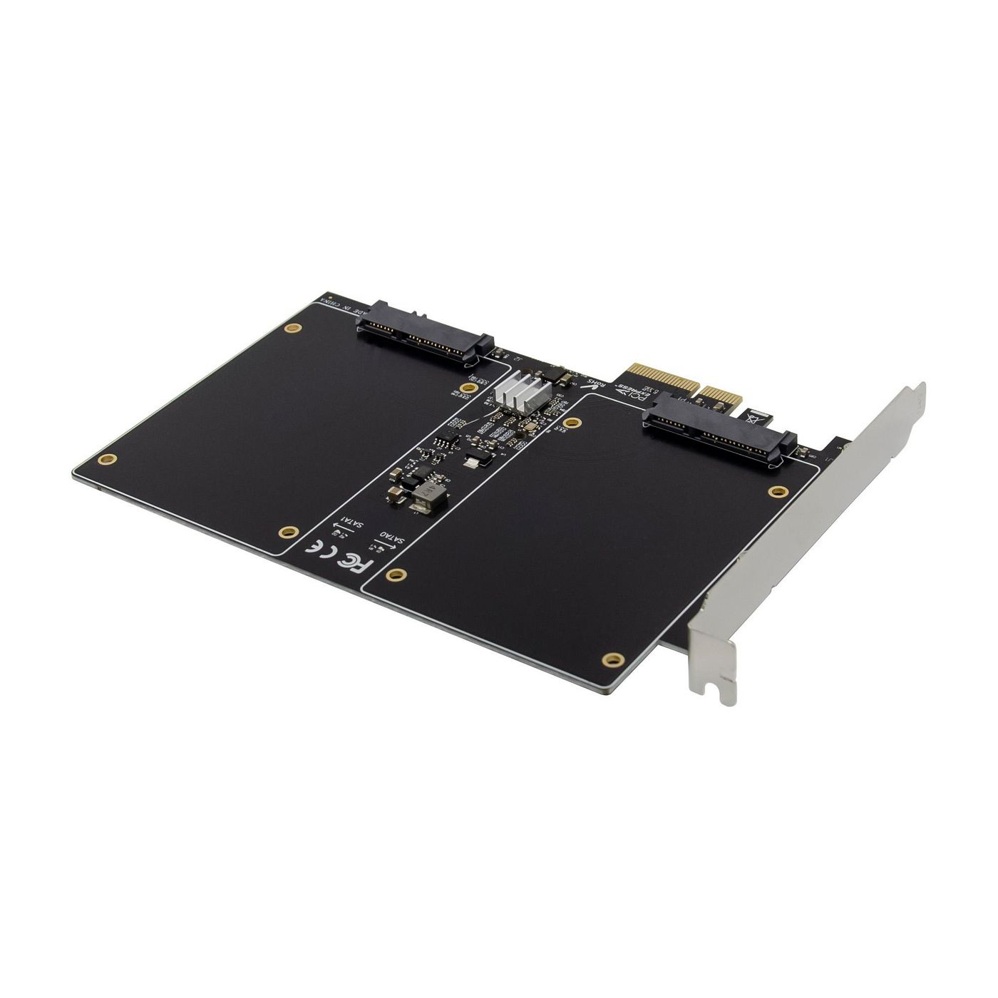 Microconnect MC-PCIE-88SE9230-2 interface cards/adapter Internal SATA – image 2