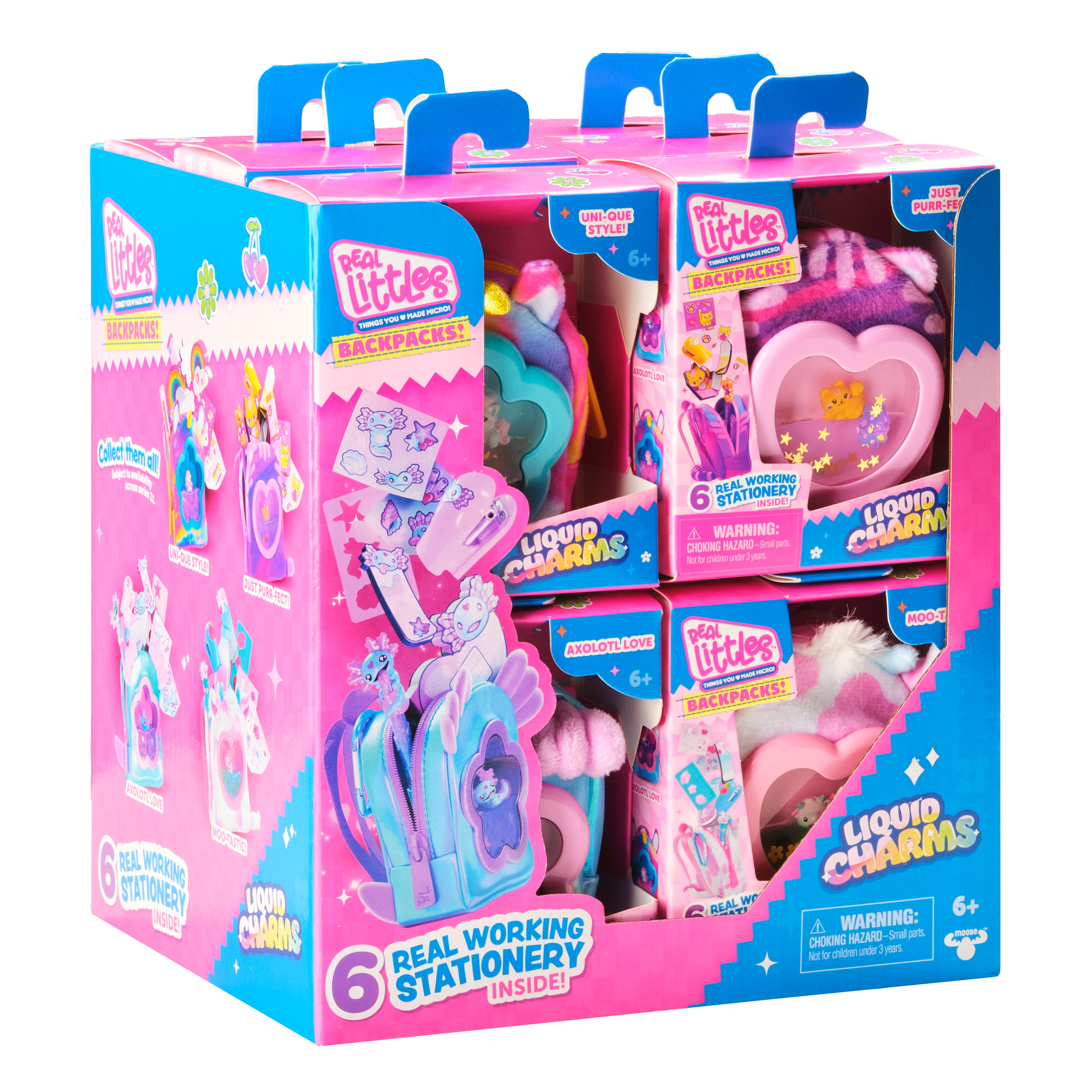 صورة Real Littles Liquid Charms, 6 قطع