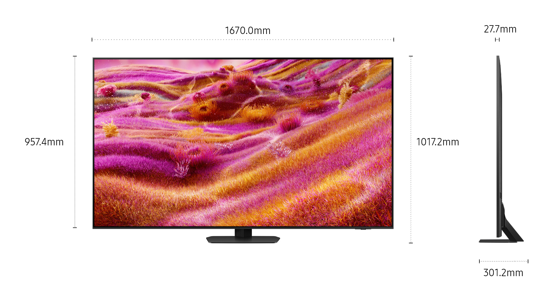 Samsung QE75QN90FAT 190.5 cm (75") 4K Ultra HD Smart TV Wi-Fi Black, Titanium – image 4
