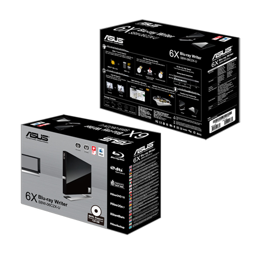 ASUS SBW-06C2X-U optical disc drive Internal DVD±R/RW Black – image 4