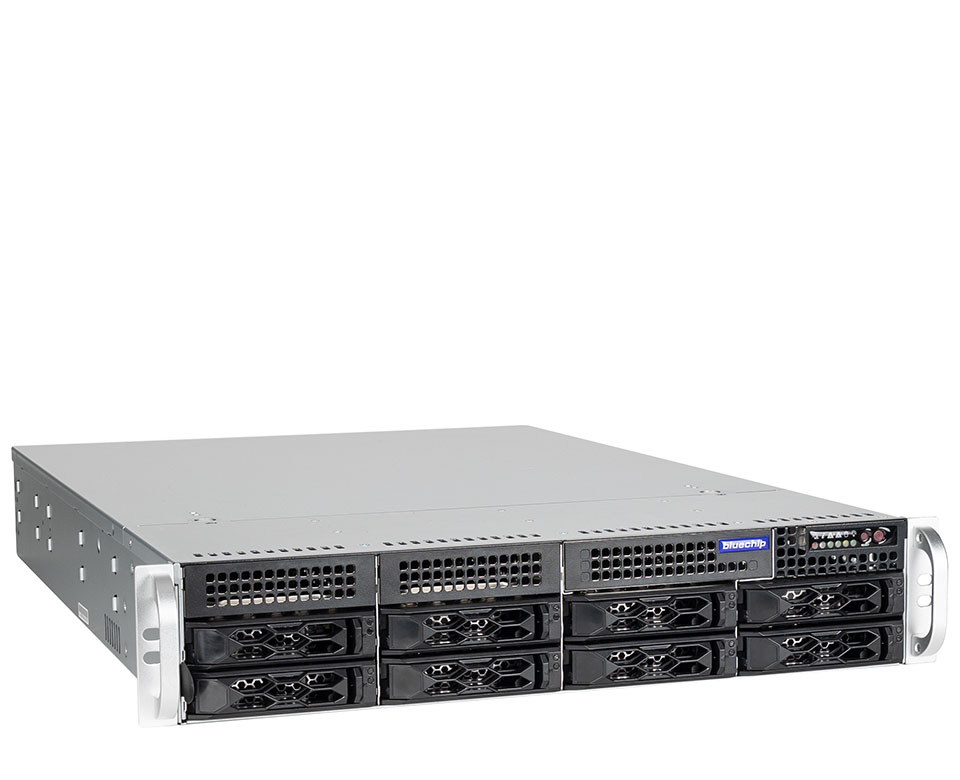 bluechip SERVERline R32313a server 960 GB Armadio (2U) Intel Xeon E E-2414 2,6 GHz 32 GB DDR5-SDRAM 650 W