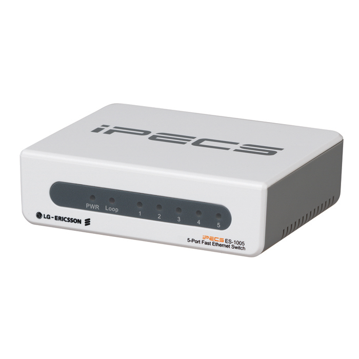 LG ES-1005 network switch Unmanaged White