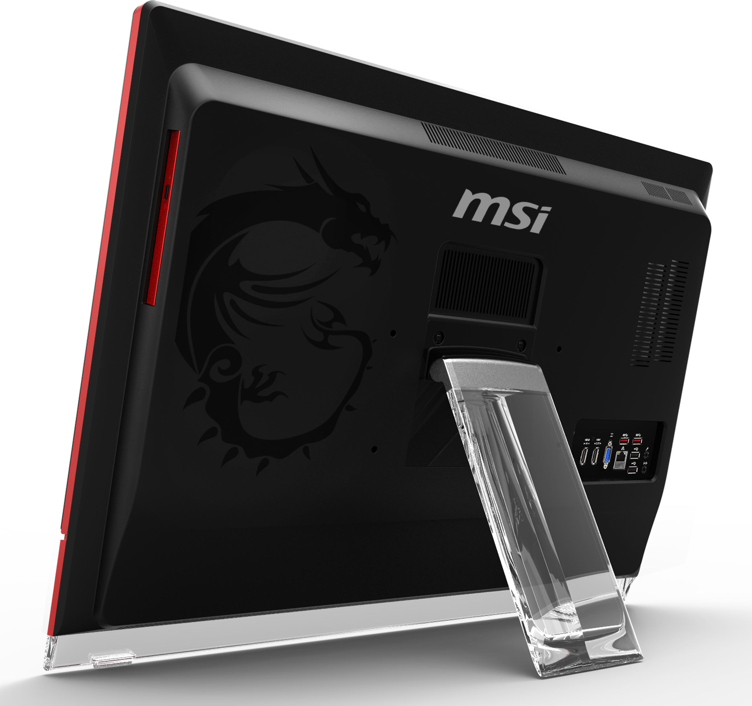 MSI Gaming AG270 2PC-001XEU All-in-One PC/workstation Intel® Core™ i7 i7-4700HQ 68.6 cm (27″) 1920 x 1080 pixels 8 GB DDR3L-SDRAM 1 TB HDD NVIDIA® GeForce® GTX 870M FreeDOS Wi-Fi 4 (802.11n) Black, Red image 5