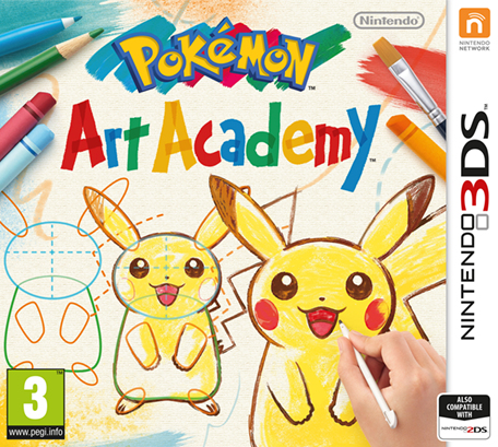 Nintendo Pokémon Art Academy Standard Inglise keel, Hispaania Nintendo 3DS