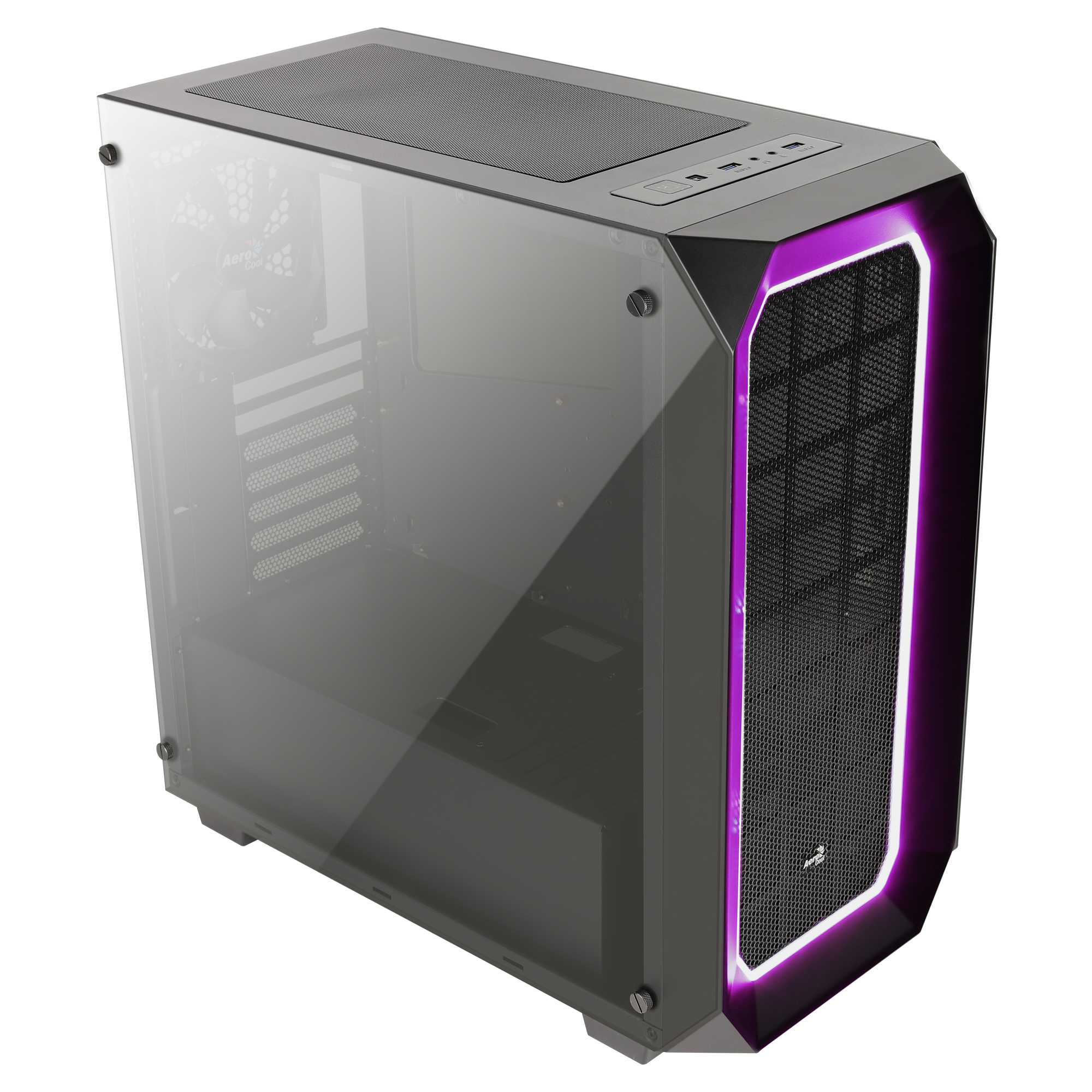 Aerocool P7-C0 Midi Tower Black, Translucent – image 9