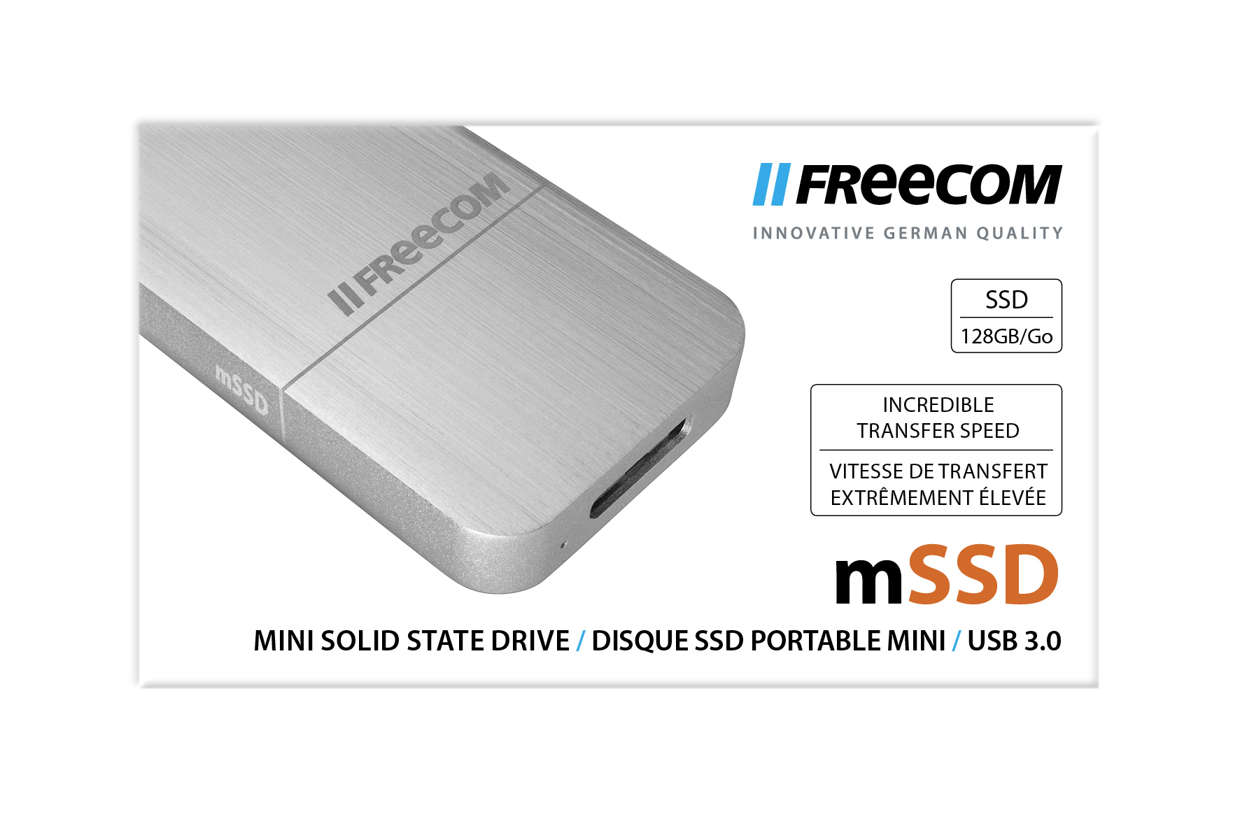 Freecom 56330 external solid state drive 128 GB USB 3.2 Gen 1 (3.1 Gen 1) Aluminium image 6