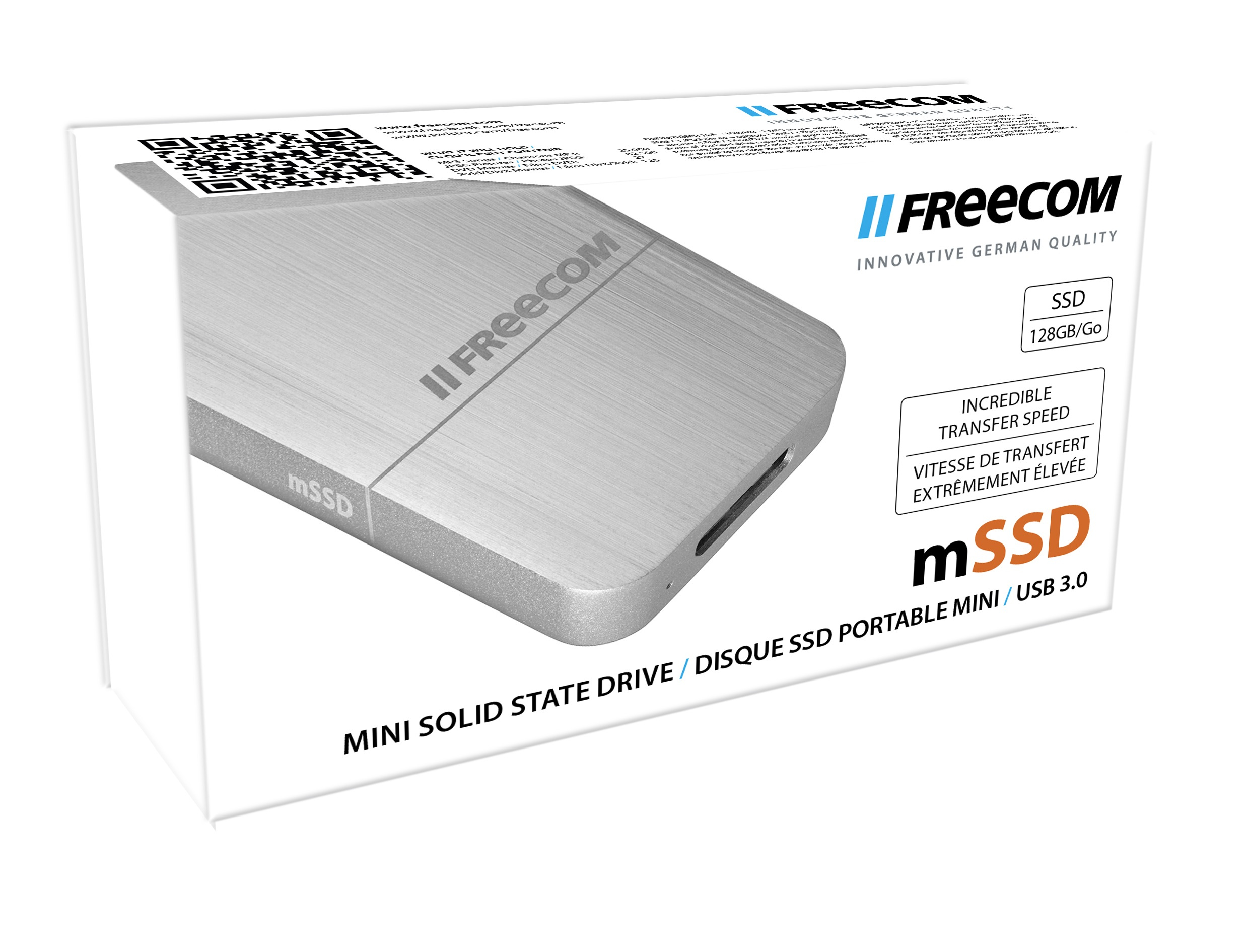 Freecom 56330 external solid state drive 128 GB USB 3.2 Gen 1 (3.1 Gen 1) Aluminium image 7