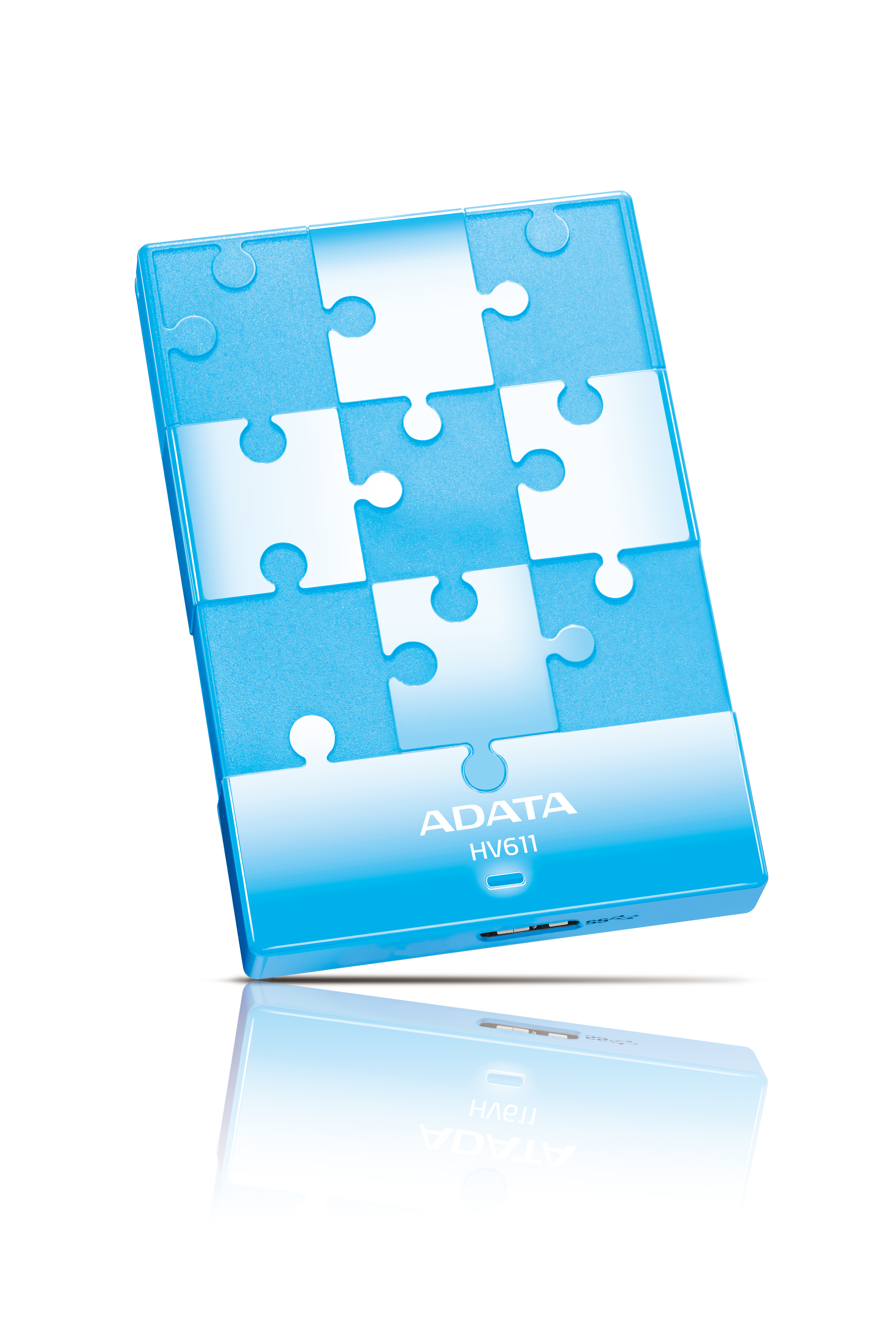 ADATA HV611 1TB external hard drive 2.5″ Micro-USB B 3.2 Gen 1 (3.1 Gen 1) Blue image 2