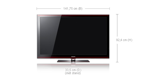 Samsung PS58B680T6PXXC TV – image 2